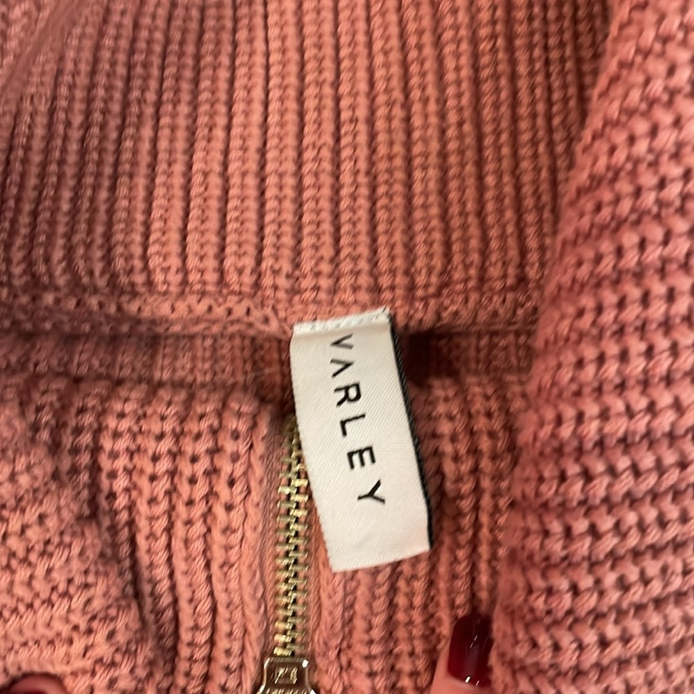 Like new dusty rose Varley Menton half zip - Picture 4 of 7
